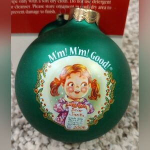 Campbell's 2006 Collectors Edition Ornament With Original Box